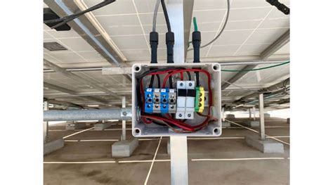 solar junction boxes rail mount|junction box for solar panel.